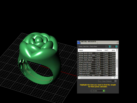 A100-91-ring 3D Print Model