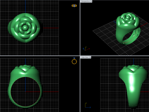 A100-91-ring 3D Print Model