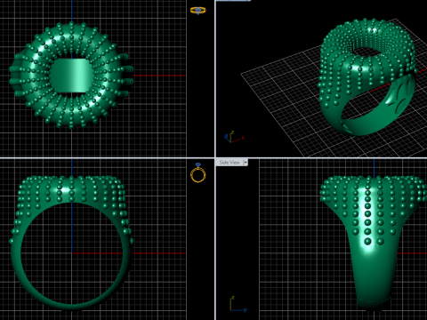 A100-92-ring 3D 打印模型