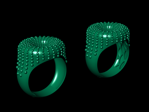 A100-92-ring 3D 打印模型