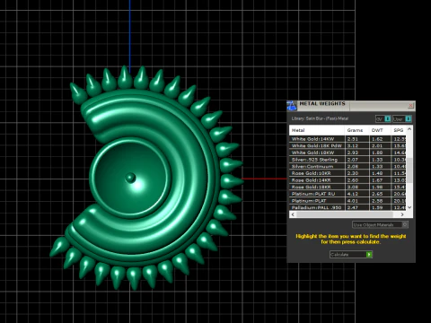 A100-93-earring 3D Print Model