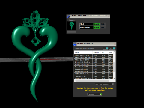 Eternal Love Pendant-a100-95 Model do druku 3D