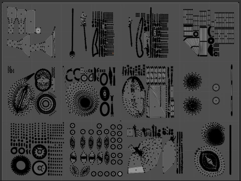 Pistola del XVIII secolo Modello 3D