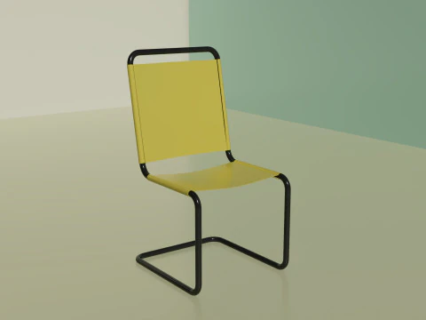 Simplechairobj 3D Model