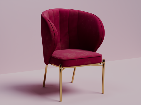Armchair 3D 모델
