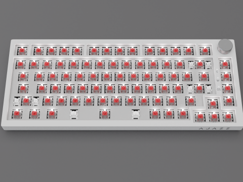 Realistic computer keyboard PBR Modelo 3D