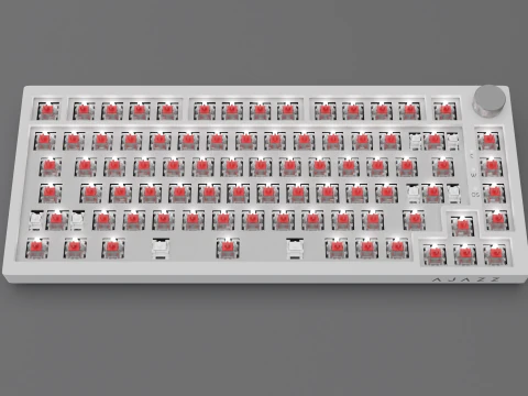 Realistic computer keyboard PBR 3D Model