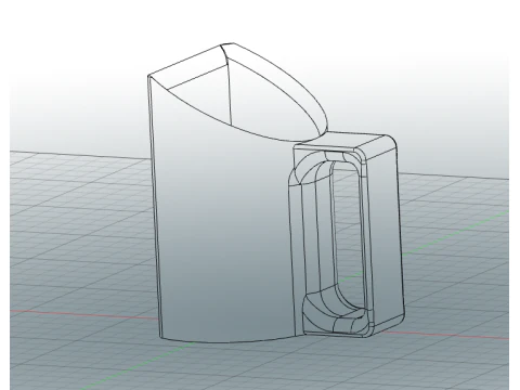 Dog Food Scoop 3D Model