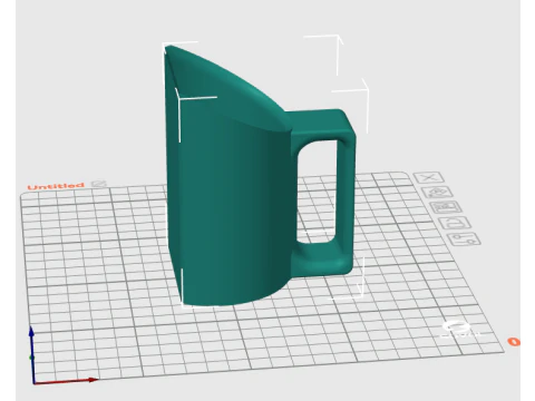 Dog Food Scoop 3D Model