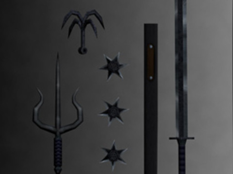 Ninja Kit Model 3D