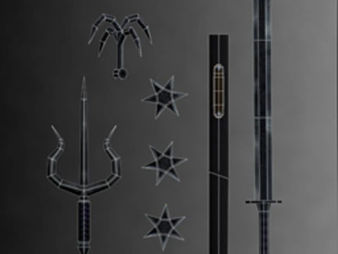 Ninja Kit 3D Model