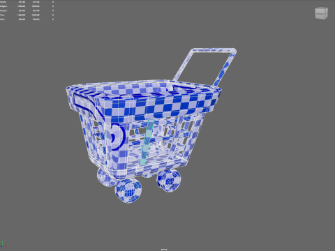 Cart 3D Model
