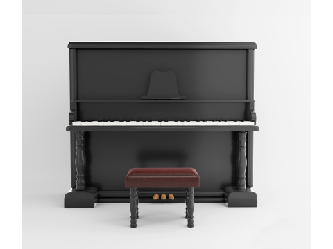 Piano Model 3D