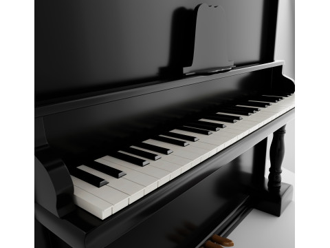 Piano 3D Model