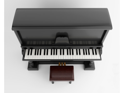 Piano 3D Model