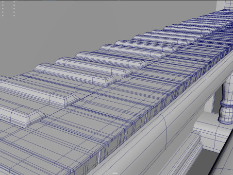 Piano 3D Model