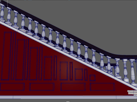 Stair 3D Model