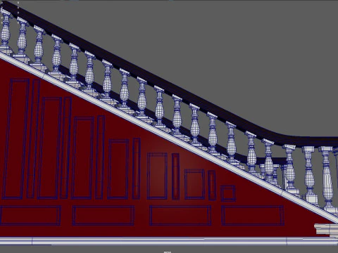 Stair 3D Model