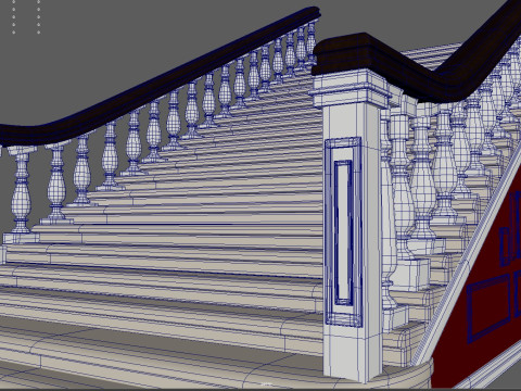 Stair 3D Model