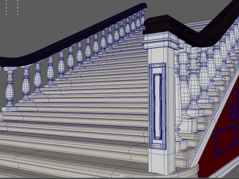 Stair 3D Model