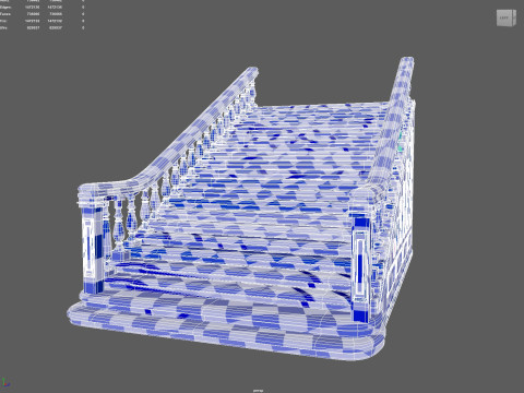 Stair 3D Model