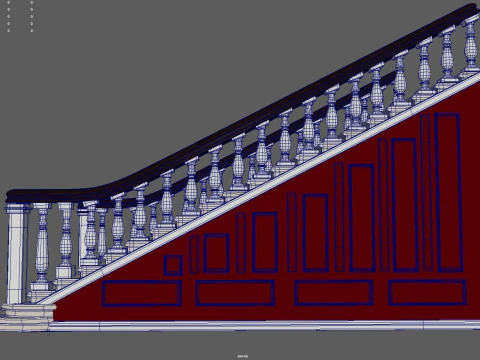 Stair 3D Model