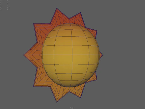 Sun 3D Model
