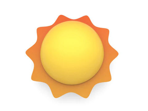 Sun 3D Model