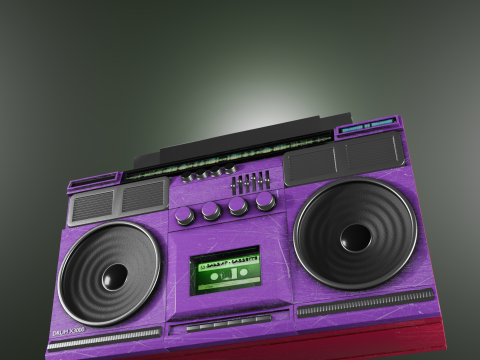 Tape recorder Modèle 3D
