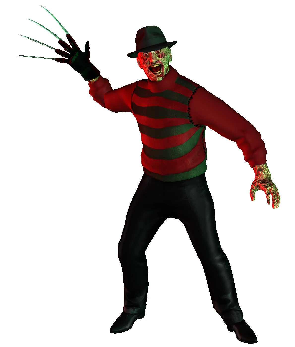 Freddy Krueger 3D Model .c4d .max .obj .3ds .fbx .stl .blend
