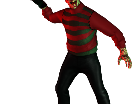 Freddy Krueger 3D 模型