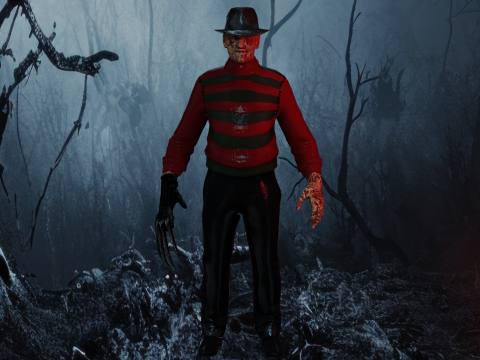 Freddy Krueger 3D Model