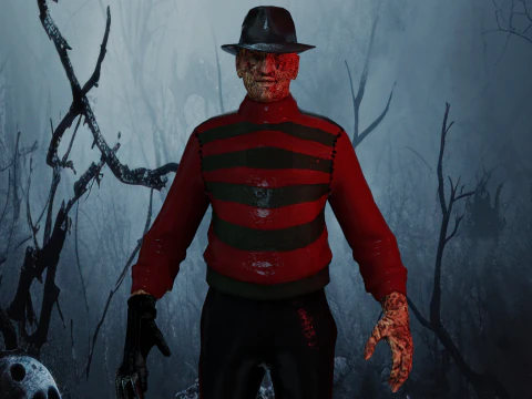 Freddy Krueger 3D Model