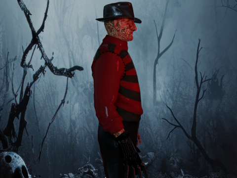 Freddy Krueger 3D Model
