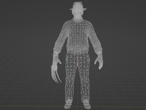 Freddy Krueger 3D Model