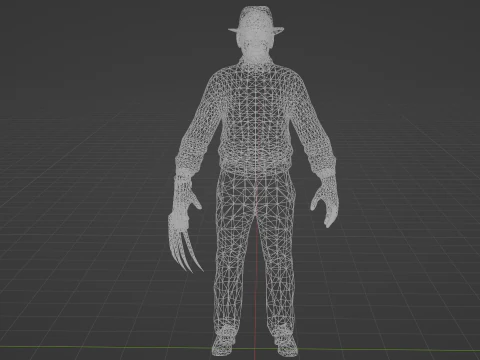 Freddy Krueger 3D Model