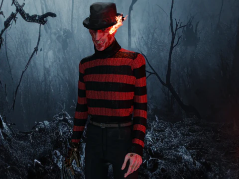 Freddy Krueger 3D Model
