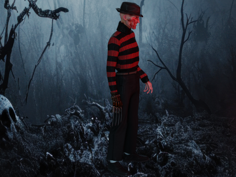 Freddy Krueger Model 3D