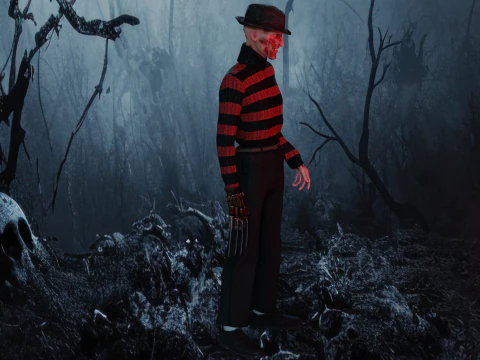 Freddy Krueger 3D Model