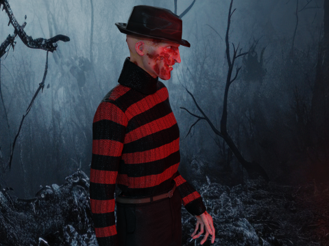 Freddy Krueger Model 3D