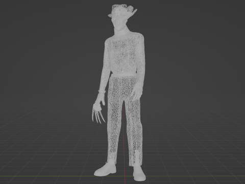 Freddy Krueger Model 3D