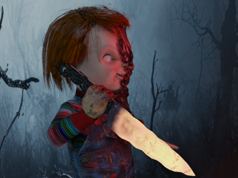 Chucky Charred 3D 模型