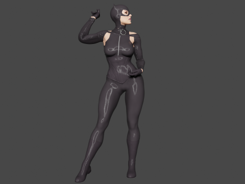 Catwoman 3D Модель