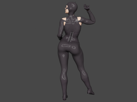 Catwoman 3D Модель
