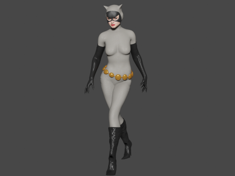 Catwoman Modelo 3D