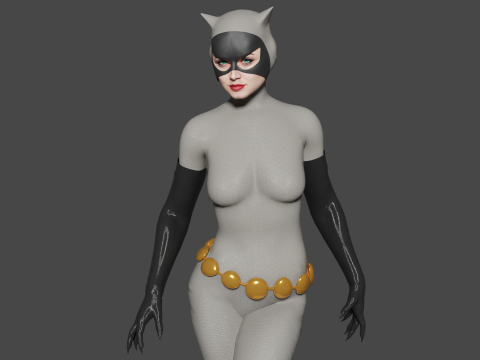 Catwoman 3D Model