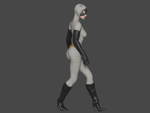 Catwoman 3D Model