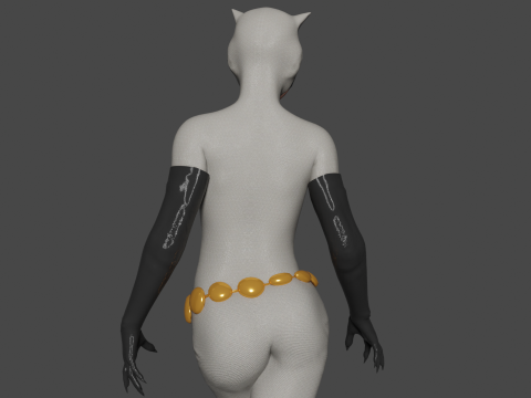 Catwoman 3D Model