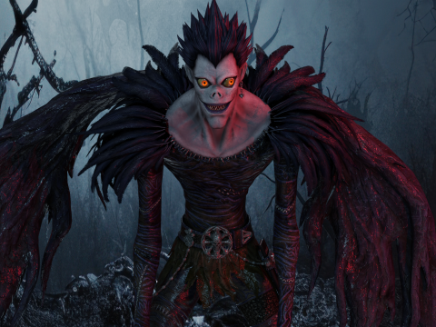 Ryuk Death Note 3D Model