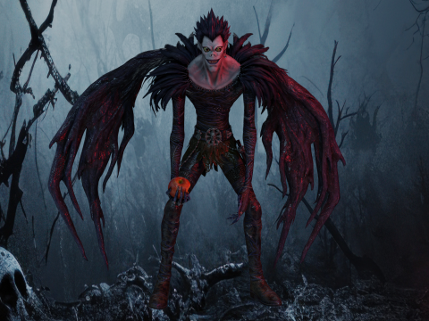 Ryuk Death Note 3D Model